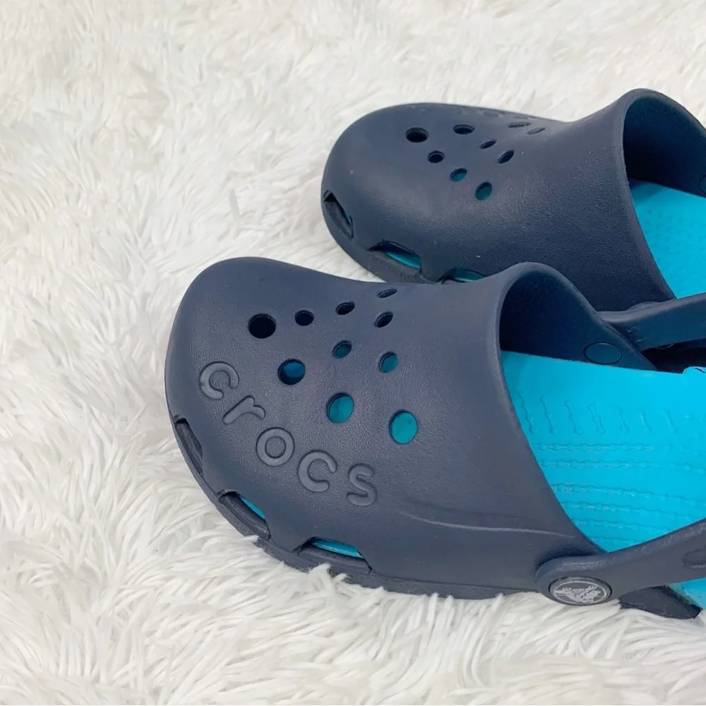CROCS Kids Dark Blue Electro clogs‎